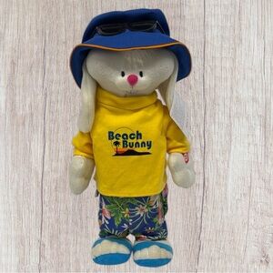 Lifestyle Studios Bouncing & Singing Animated Easter Beach Bunny Plush Toy 16"